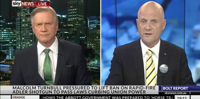 Senator Leyonhjelm talks to Andrew Bolt about the Adler ban