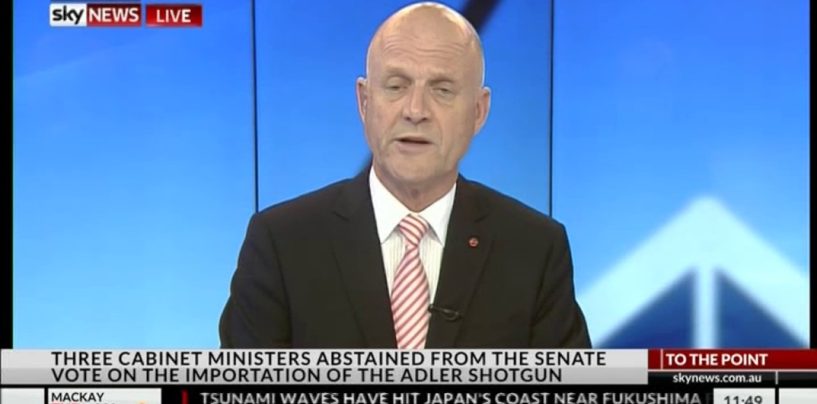 Senator Leyonhjelm on his push to disallow the Adler ban with National Party support