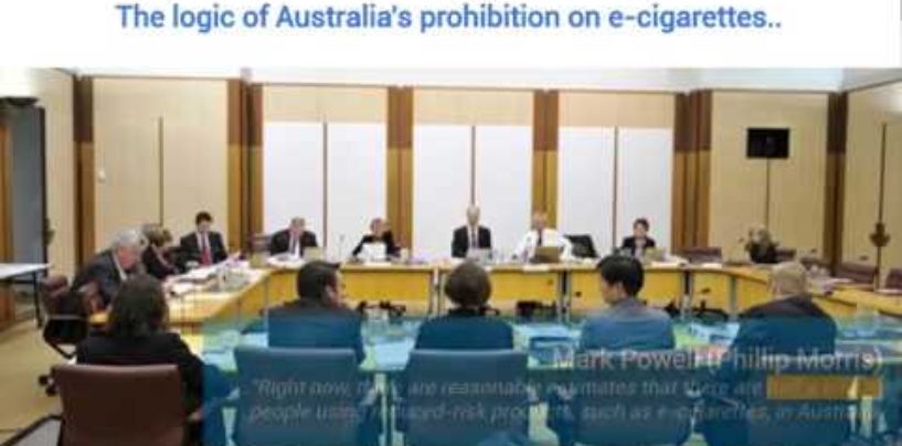 E-cigarettes in Australia: Breaking the law to save your own life